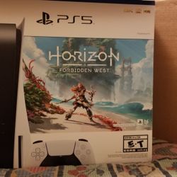 New Sealed Playstation 5 Horizon Bundle