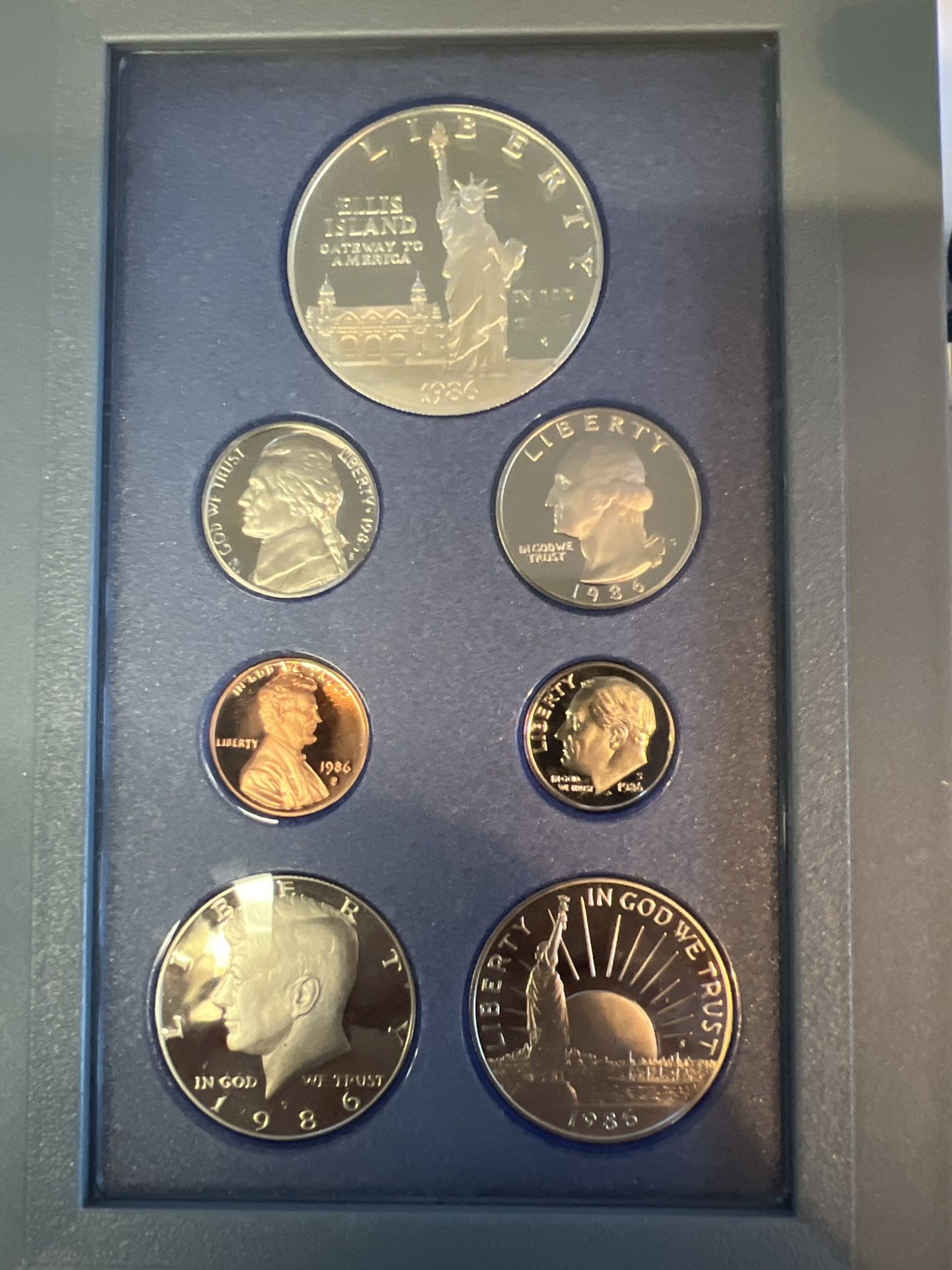 1986 Prestige Proof Set