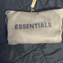 Essentials Hoodie Taupe Medium