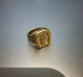 14K San Judas Ring  Size 9.5✅ – 6.08 Grams 🔥 (Firm Price)