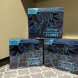 🔥 Pokémon Phantasmal Flames ETB – Brand New & Sealed! 🔥