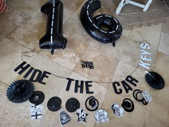 16th birthday decoration