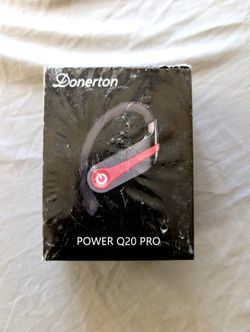 Donerton Power Q20 Pro Wireless Earphones New In Box