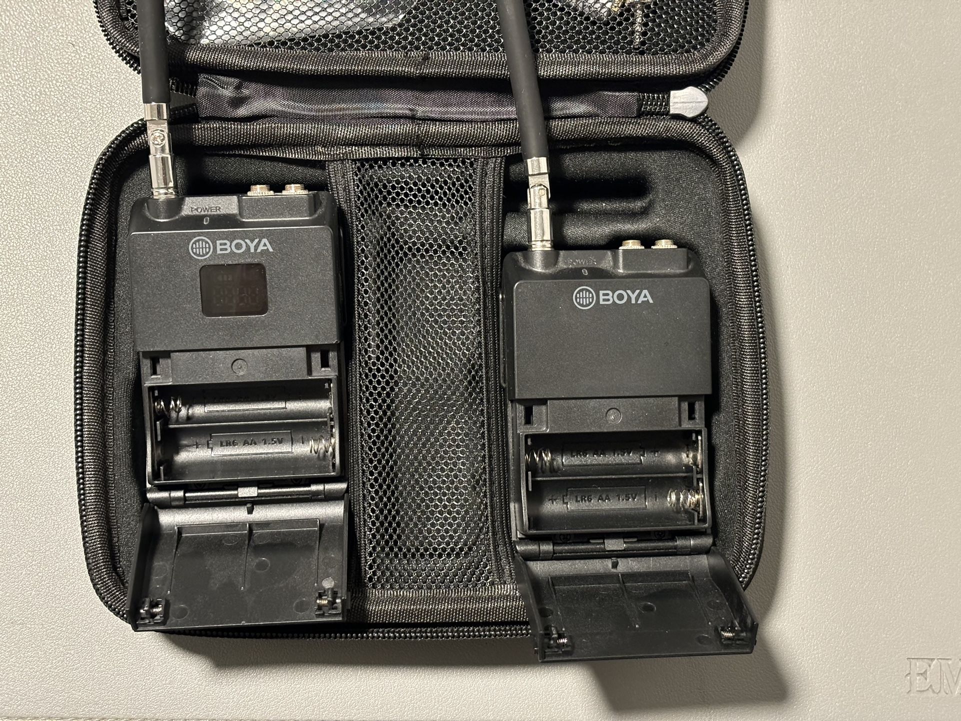 Boya Wireless Microphone System Model: -BY-WFM12