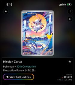 hisuian zorua 30th celebration