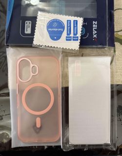 Magnetic iPhone 16 Case + Screen Protector