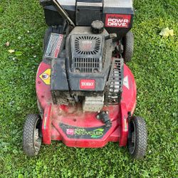 Toro GTS.5 Lawn Mower With Bag