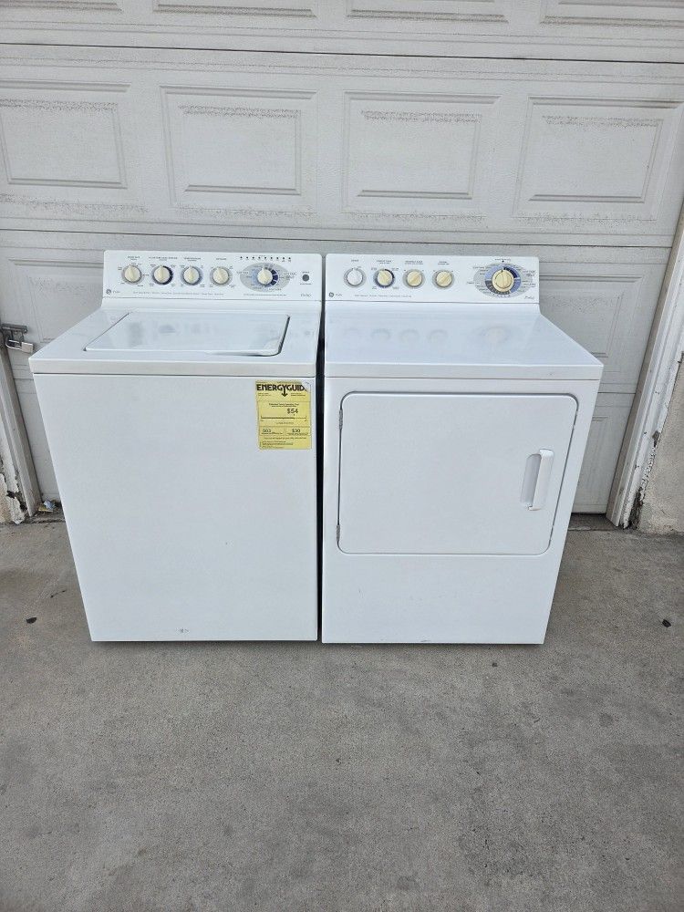 GE Washer And Gas Dryer