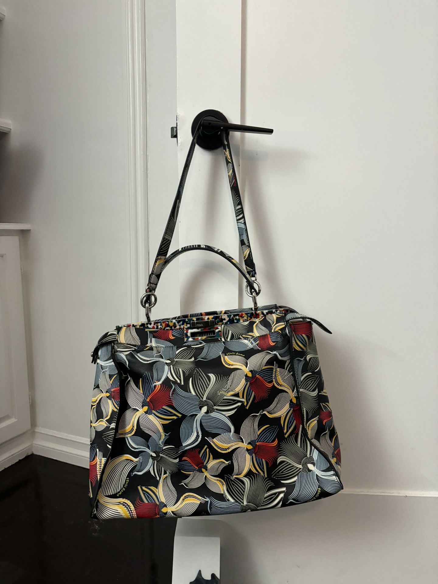 2015 Fendi Orchid Peekaboo Large Bag