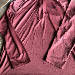 Under Armour Mens  Size Large Lightweight Quarter Zip