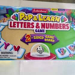 Lakeshore Pop & Learn Letters & Numbers