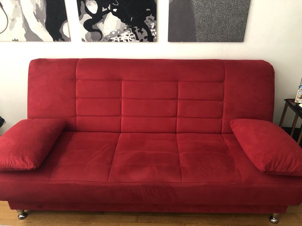 Vegas Rainbow Red Convertible Sofa Bed For In New York Ny Vegas Rainbow Red Convertible Sofa Bed For In New York Ny Offerup