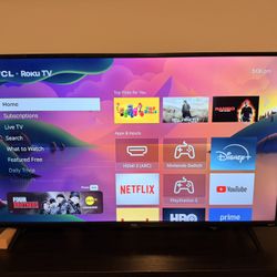 4K LED TV TCL 50 Inch Model 50S425