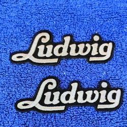 Ludwig Drums Iron On Patches 