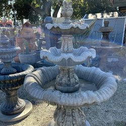 New Water Fountain Made Out Of Cement Perfect Gift 💝 