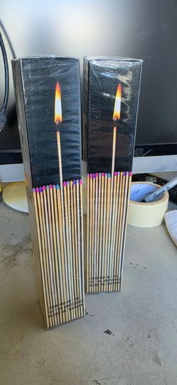 Vintage 11" Colored Matches
