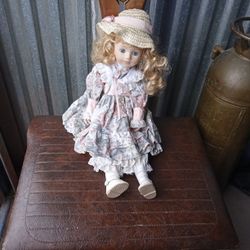 Authentic Porcelain Doll 