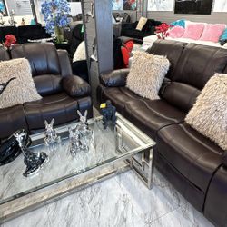 Sofá and loveseat. Reclining Set