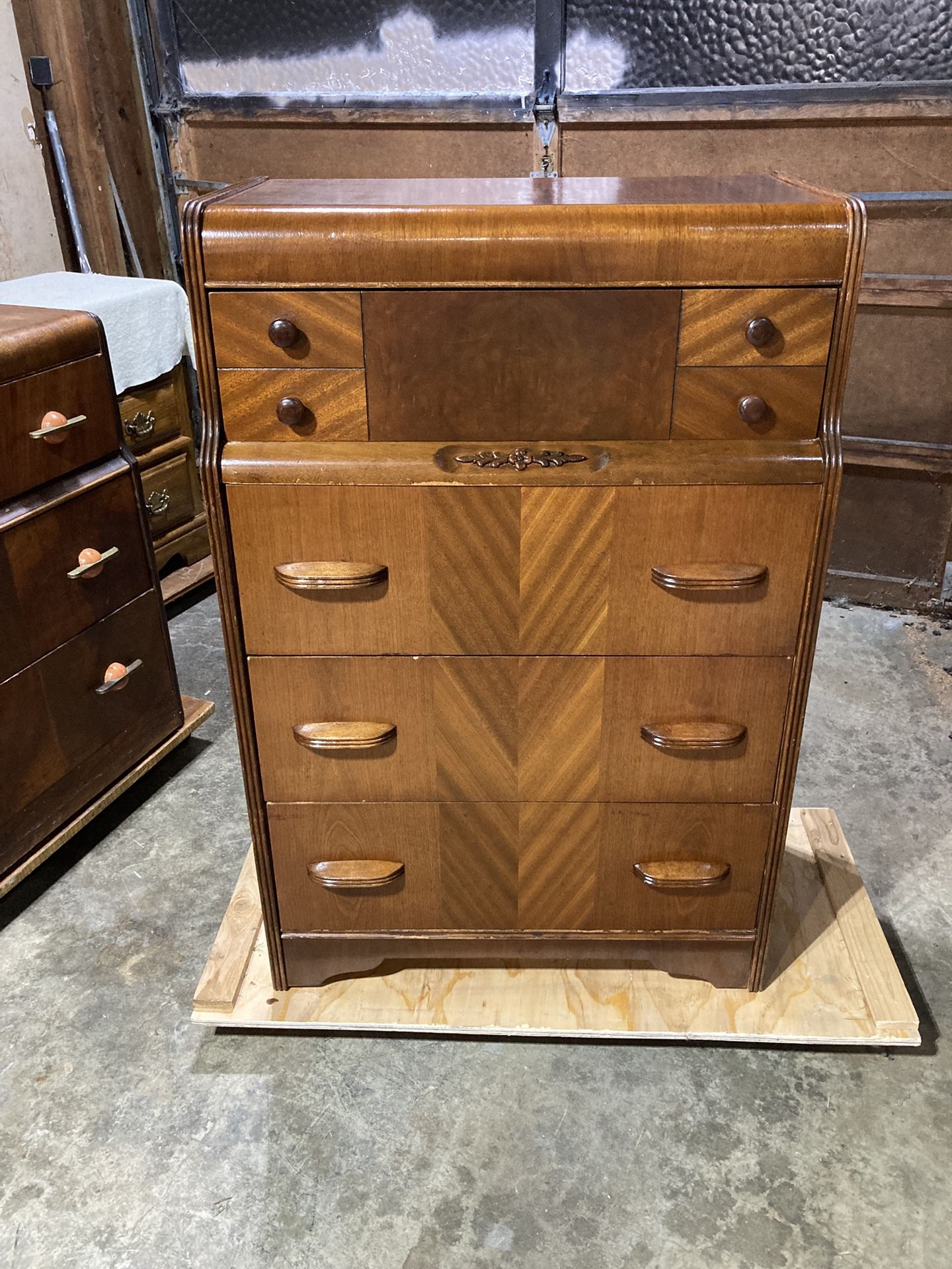 Art Deco Waterfall Dresser