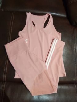 Light Pink Gym Suit