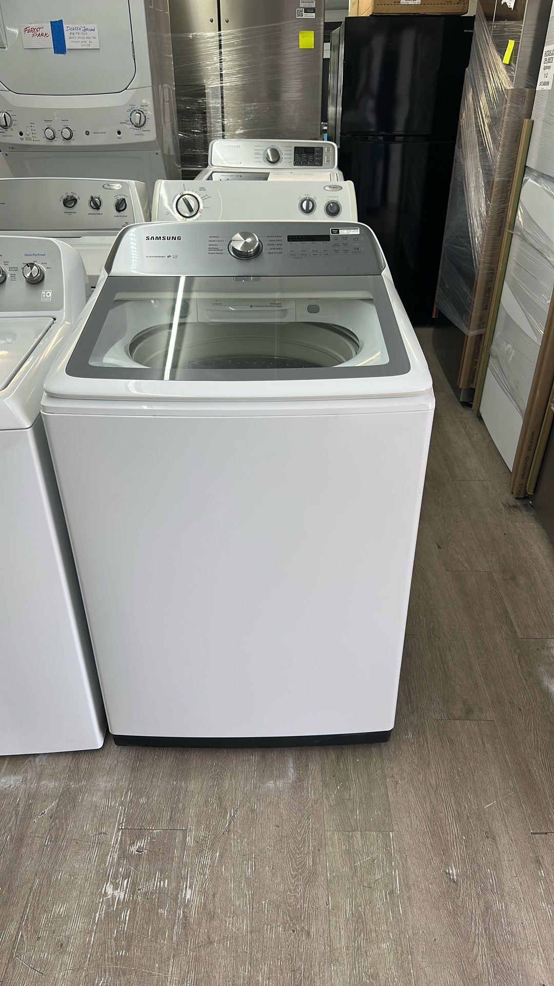 Samsung Top Load Washer With ActiveWaterjet