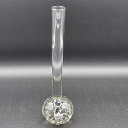 Vintage Kosta Sweden Controlled Bubble Weighted Bottom Bud Vase