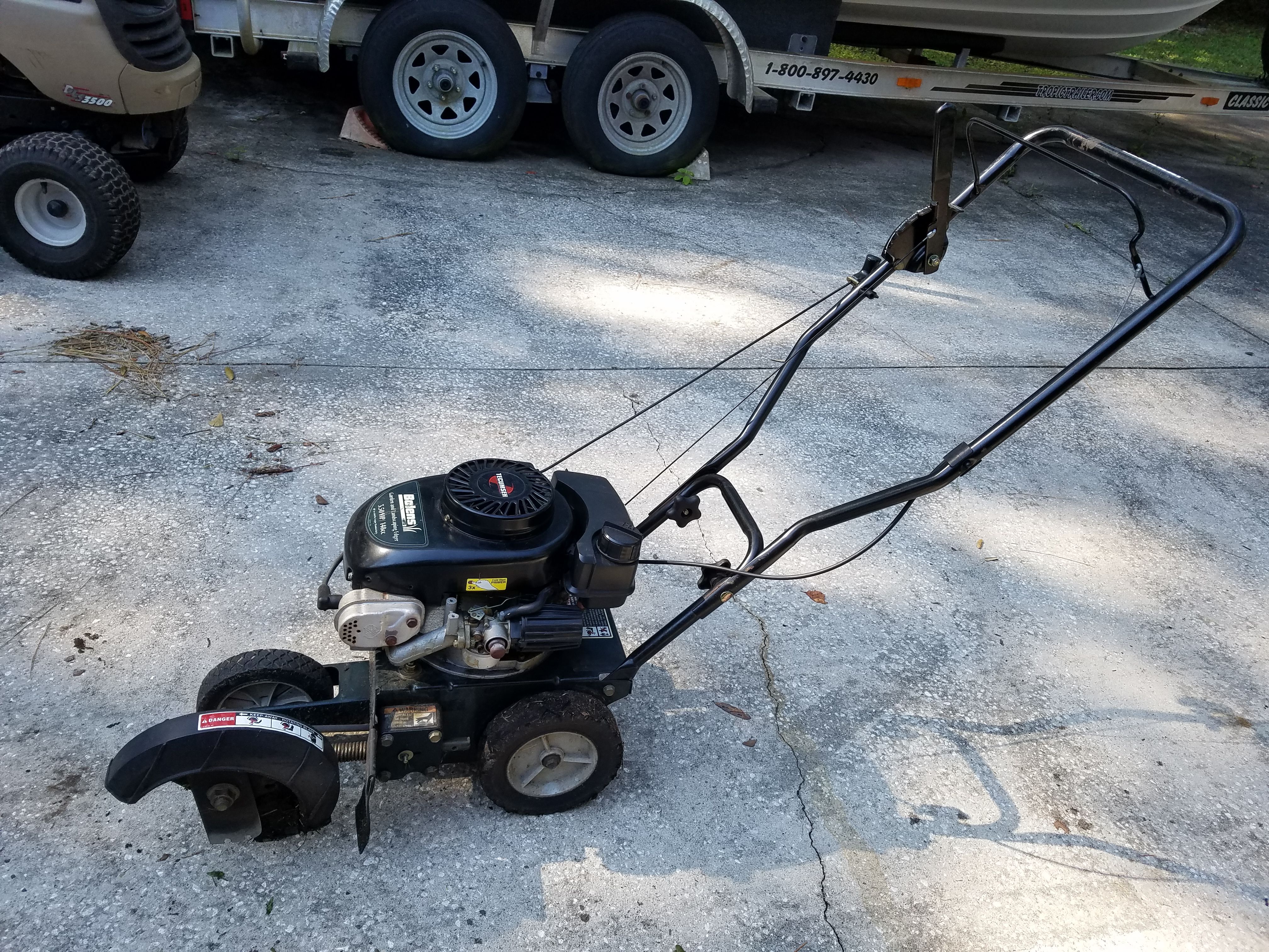 Bolens edger on sale 3.5 hp