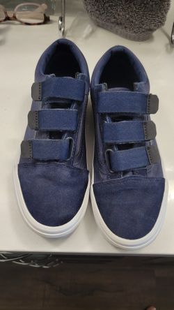 Vans Skate Shoe Navy Blue - Size 4.5 Youth - LIKE NEW