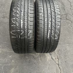 2 tires 225 45 18 Good Year