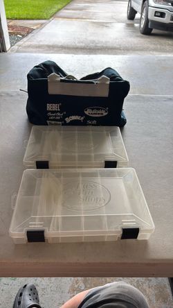 Tackle bag with 2 trays