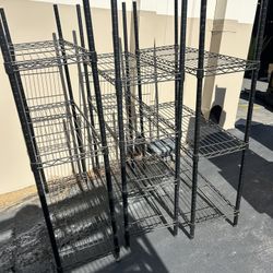 Metal Wire Shelving Racks 