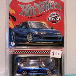 Hot Wheels RLC Blue Integra Gsr