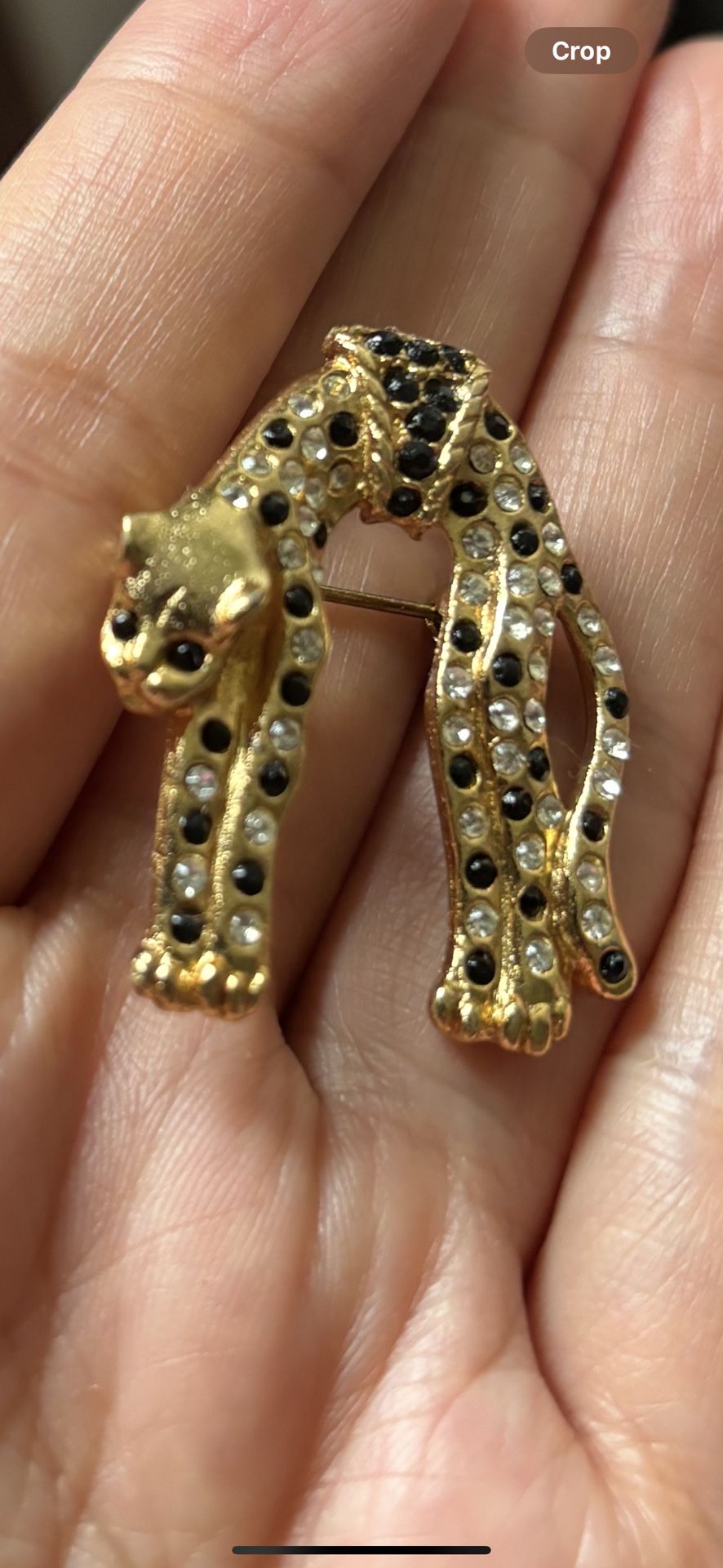 Vintage Leopard Pin