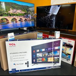 55” TCL Smart 4k Led Uhd Tv 