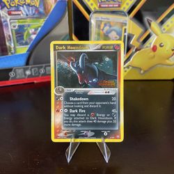 Dark Houndoom Pokemon Card 