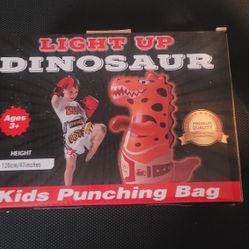 Light & Roar Dinosaur Punching Bag