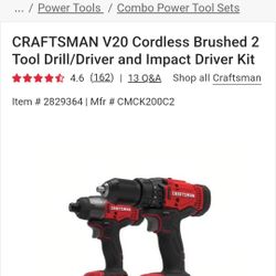Craftsman Combo