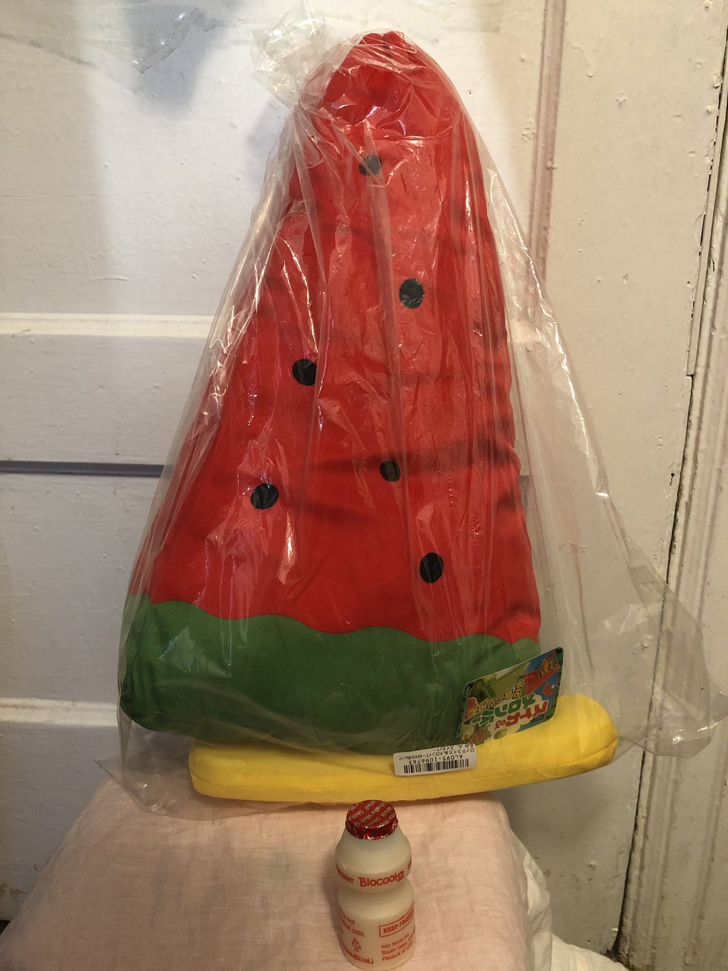 Watermelon Popsicle Plush Stuffed Animal from (Toreba Crane Game)