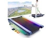 UREVO CyberPad Smart Walking Pad with 14% Auto Incline (New In Box Damage See Pics)