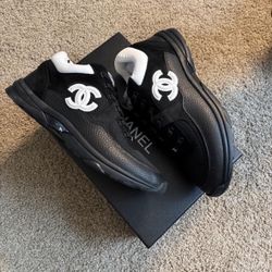 Black Channel Sneakers 