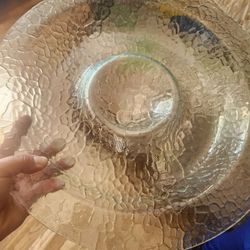 Vintage glass tray