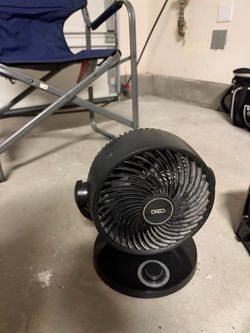 DREO 3-Speed Air Circulator Desk Fan – Black