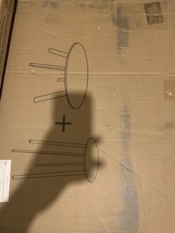Set Of 2 Side T ables Black