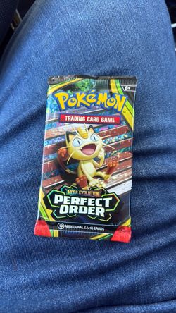 Mega Evolution Perfect Order Booster pack