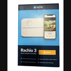 Rachio 3 Smart Sprinkler Controller 8 Zone 8ZULW-C 