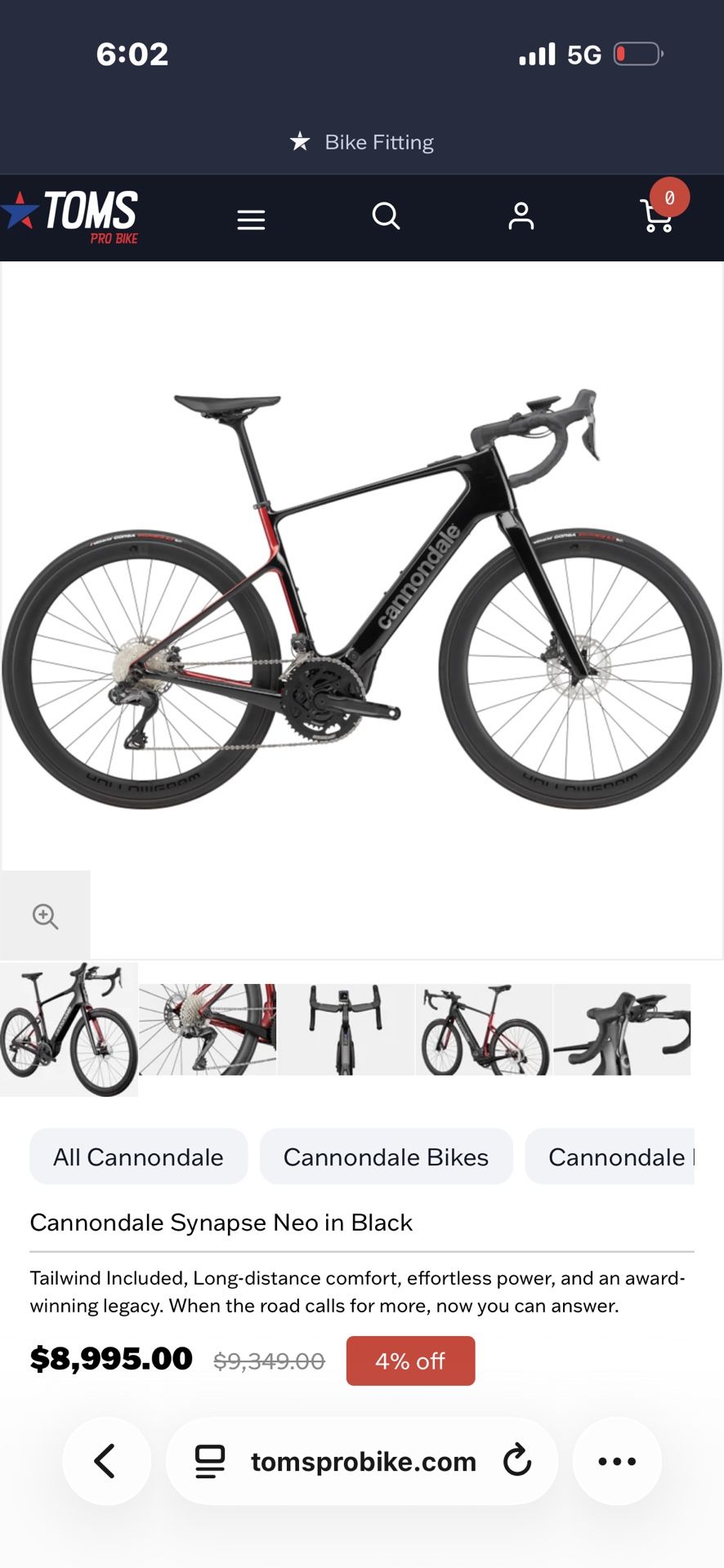 Cannondale Synapses Neo E-bike
