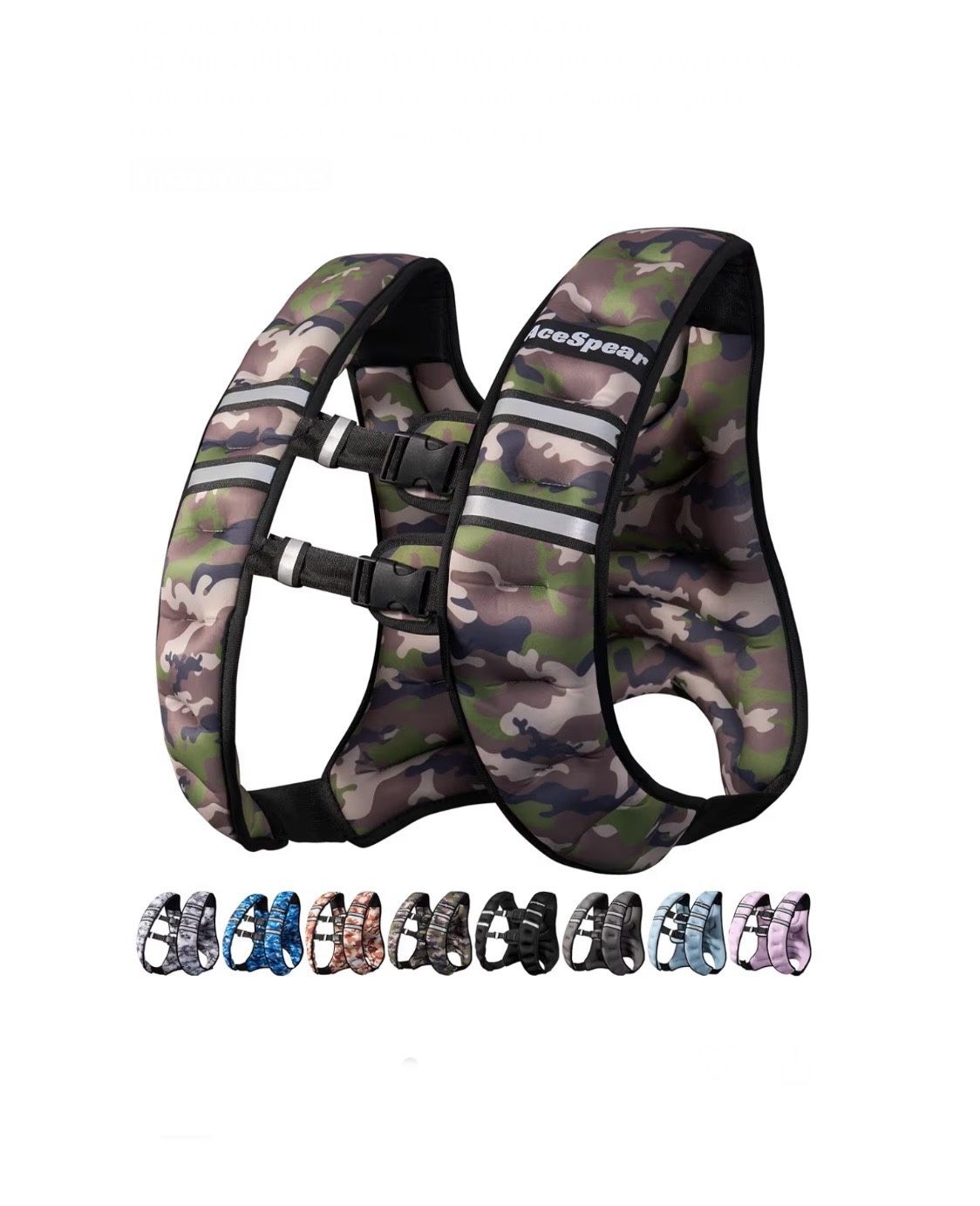 AceSpear Weighted Vest for Men Women 12 Lbs