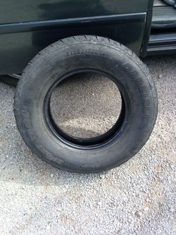 1 Used ST205/75/D14. Carlisle Sports Trail