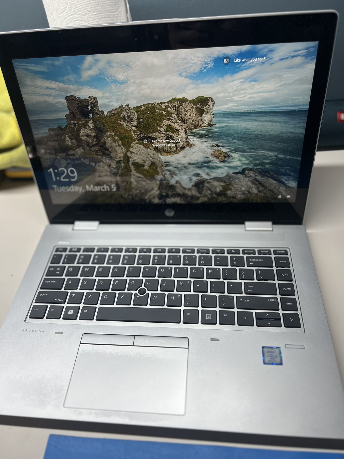HP ProBook Touch Screen Laptop I5-8th Gen 16gb RAM
