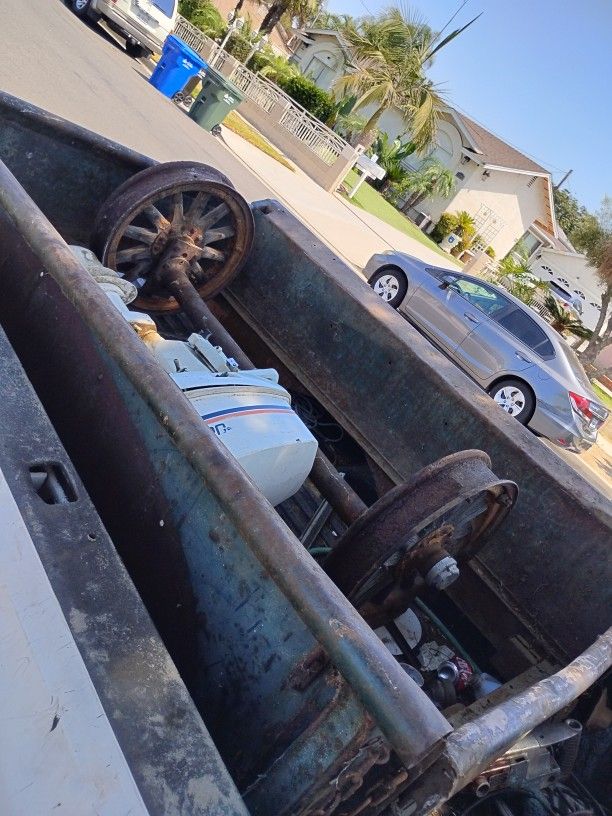 Model A Wheels With Wooden Spokes